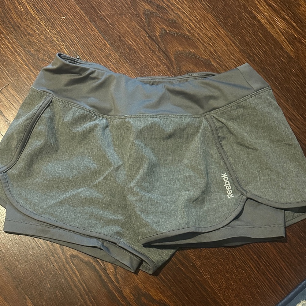 Reebok Women's Athletic Gray Shorts